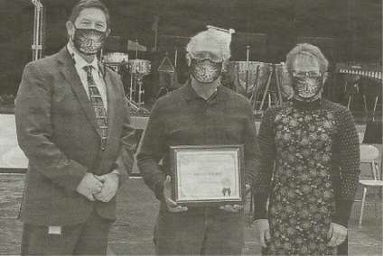 Kuehn Honored for 20 Years of Service
