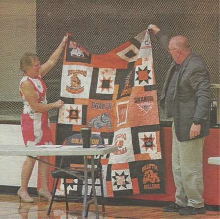 Woodington Blankets Granton School District With Kindness