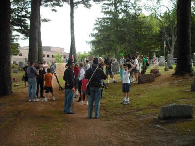Reenactors Ceremony 
