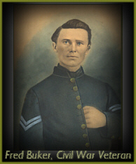 Fred Buker Civil War Photo