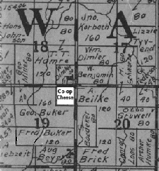 1915 Section 19 Map