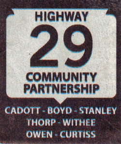 Hwy 29 sign